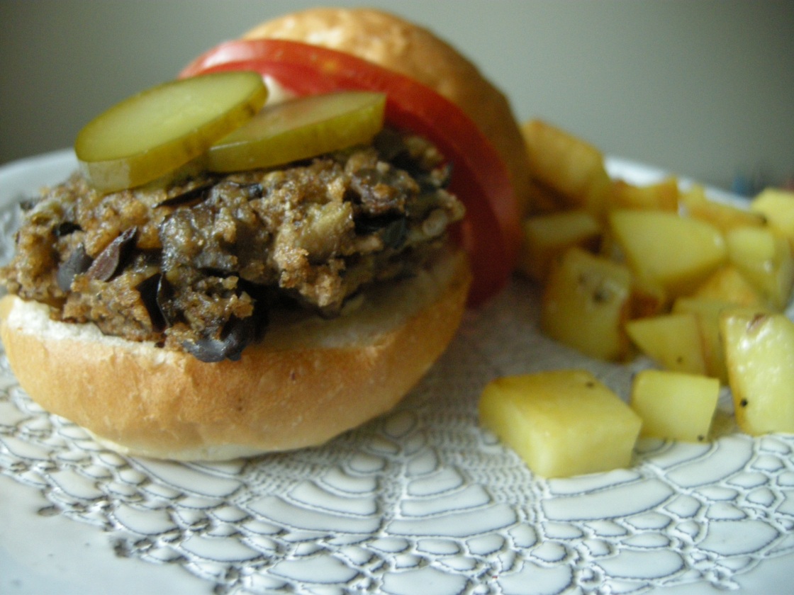 summer veggie burger | aneelee.wordpress.com